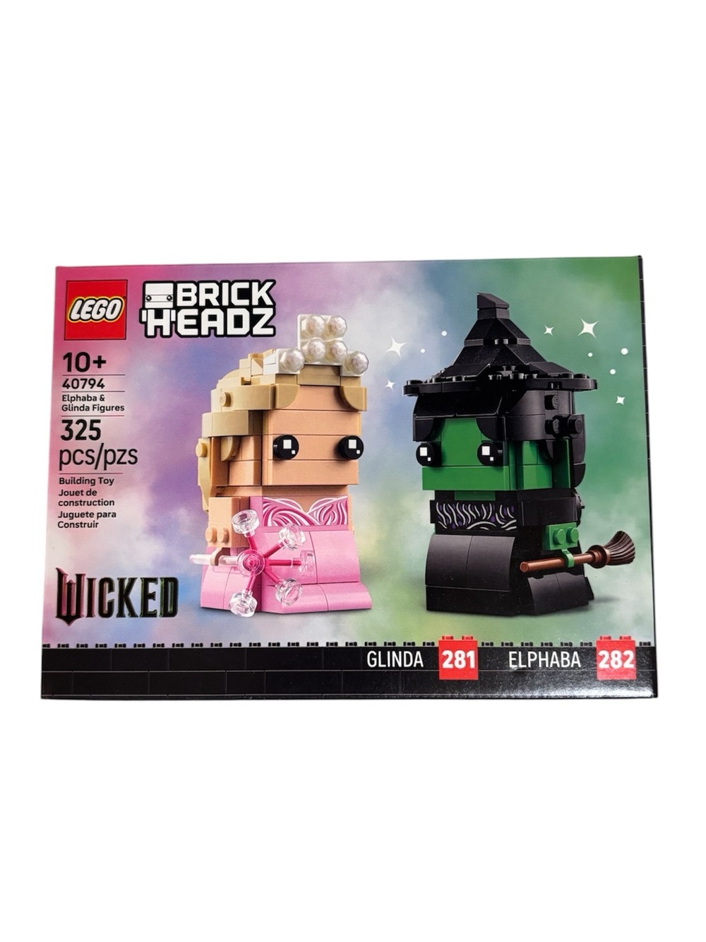 Lego BrickHeadz Wicked Elphaba & Glinda Figures Set (#40794)